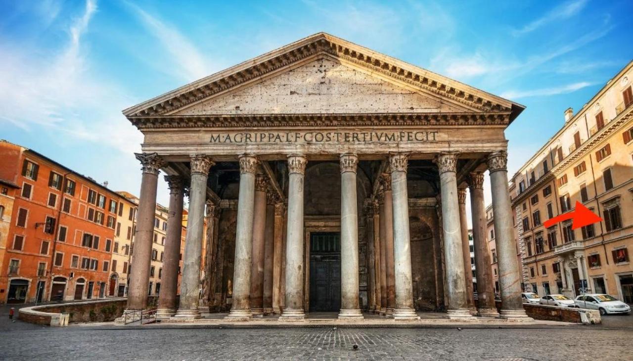 شقة Rotonda 23 - Pantheon View روما المظهر الخارجي الصورة
