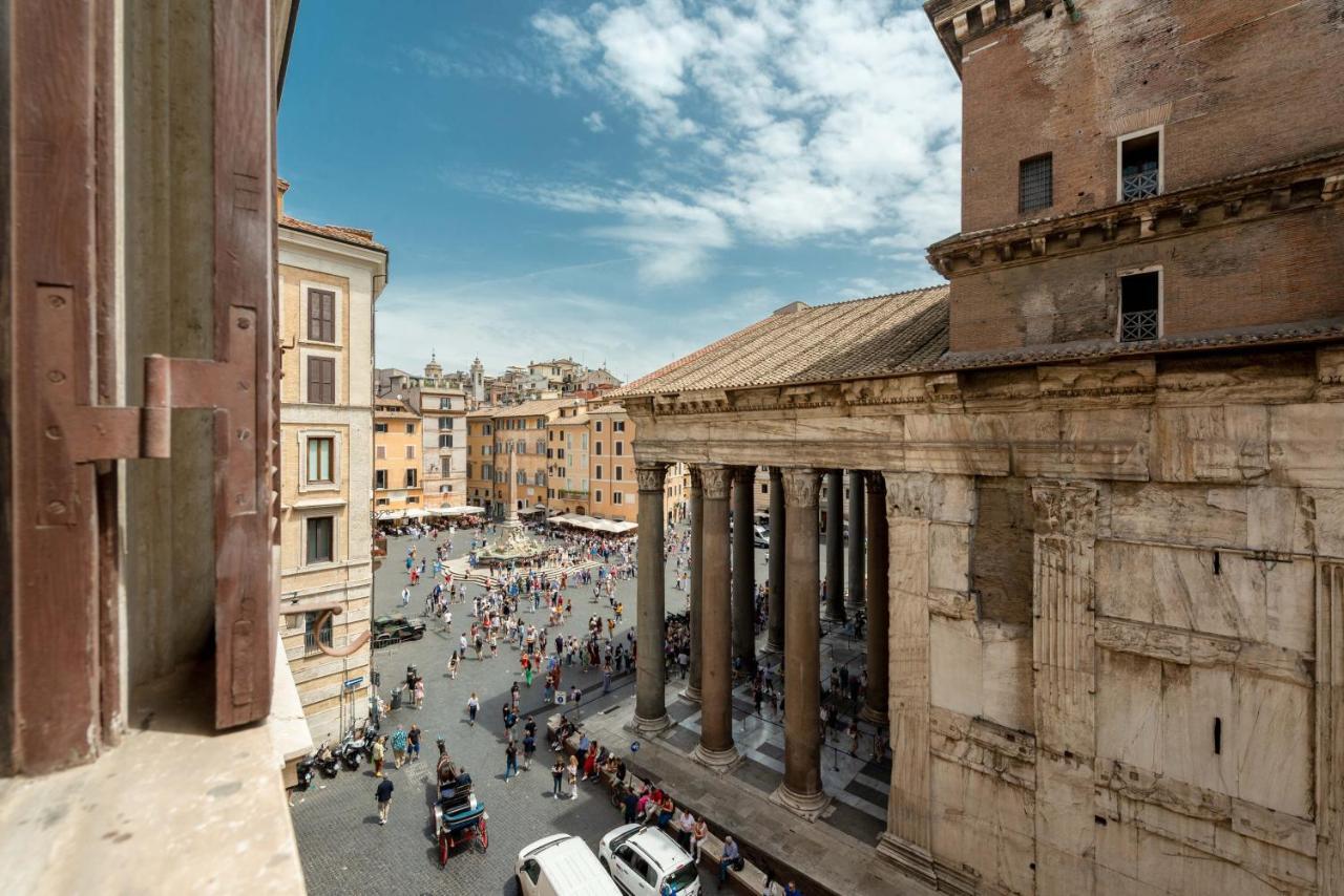 شقة Rotonda 23 - Pantheon View روما المظهر الخارجي الصورة