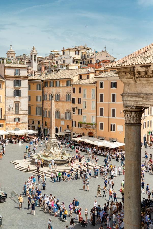 شقة Rotonda 23 - Pantheon View روما المظهر الخارجي الصورة