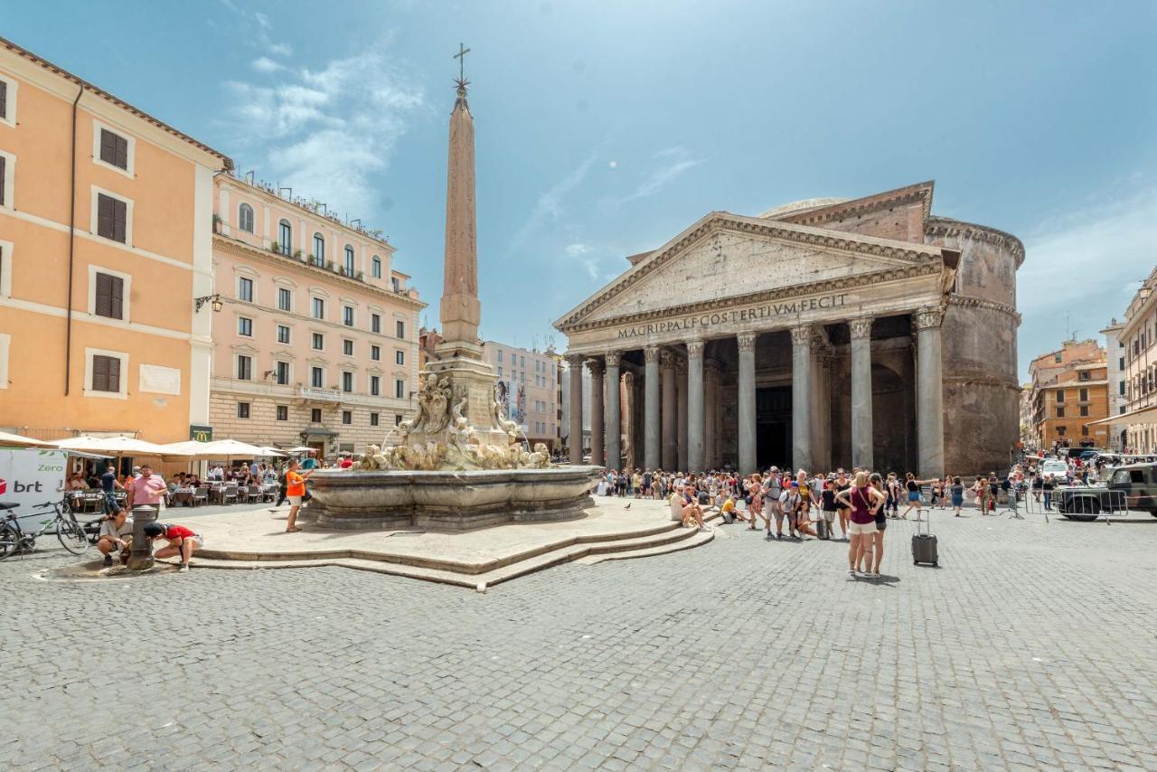 شقة Rotonda 23 - Pantheon View روما المظهر الخارجي الصورة