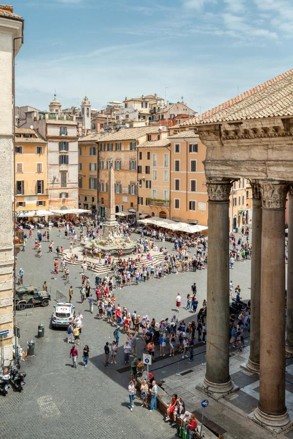 شقة Rotonda 23 - Pantheon View روما المظهر الخارجي الصورة